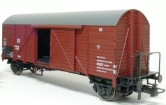 Exact-Train EX23601 - H0 - Gedeckter Güterwagen Gmhs35 Bremen, DRB, Ep. II - Wagen 1